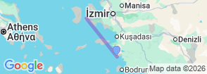 Tour route map
