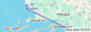Tour route map