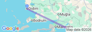 Tour route map