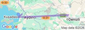 Tour route map