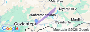 Tour route map
