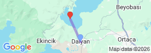 Tour route map