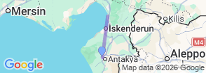 Tour route map