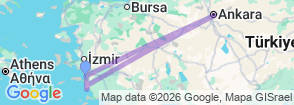 Tour route map