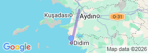 Tour route map