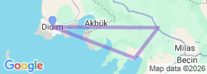 Tour route map