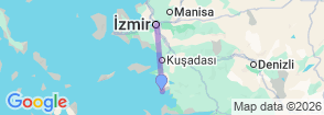 Tour route map