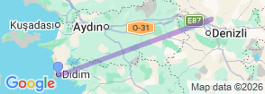 Tour route map