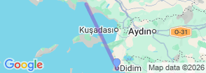 Tour route map