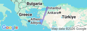 Tour route map