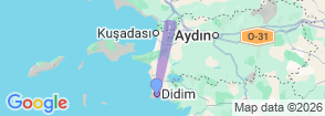 Tour route map
