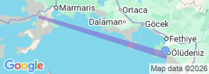 Tour route map
