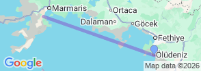 Tour route map