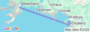 Tour route map