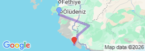 Tour route map