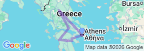 Tour route map