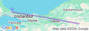 Tour route map