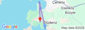 Tour route map