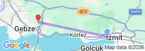 Tour route map