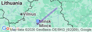 Tour route map