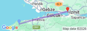 Tour route map