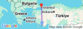Tour route map