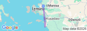Tour route map