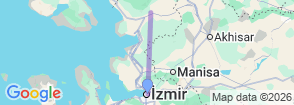 Tour route map
