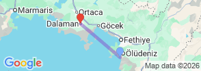 Tour route map