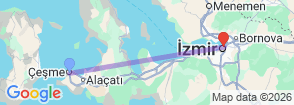 Tour route map