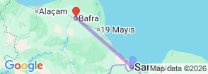 Tour route map