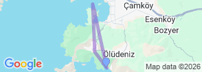 Tour route map