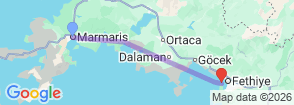 Tour route map