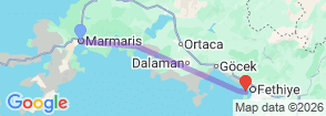 Tour route map