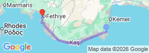 Tour route map