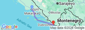Tour route map