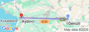 Tour route map