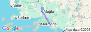 Tour route map