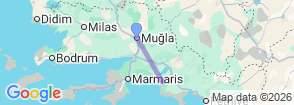 Tour route map