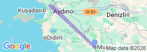 Tour route map