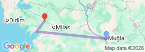 Tour route map
