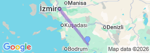 Tour route map