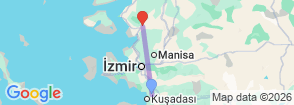 Tour route map