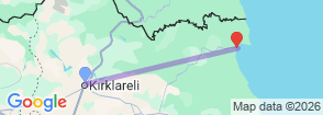 Tour route map
