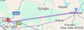 Tour route map