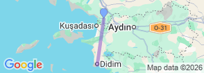Tour route map