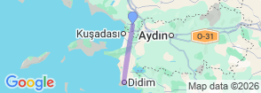 Tour route map