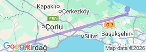 Tour route map