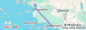 Tour route map
