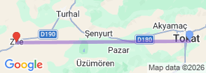 Tour route map
